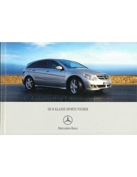 2006 MERCEDES BENZ R-KLASSE TOURER BROCHURE HARDCOVER NEDERLANDS