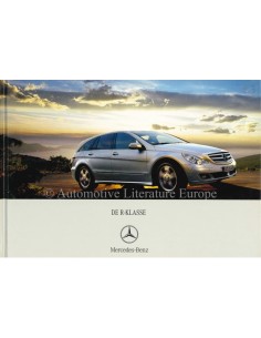 2006 MERCEDES BENZ R-CLASS BROCHURE HARDCOVER DUTCH