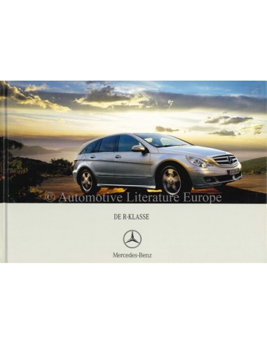 2006 MERCEDES BENZ R-KLASSE BROCHURE HARDCOVER NEDERLANDS