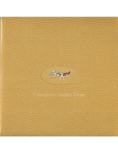 2003 50 YEAR ANNIVERSARY CHERVOLET CORVETTE BROCHURE ENGELS (USA) 2