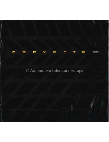 1995 CHEVROLET CORVETTE BROCHURE ENGLISH (USA)
