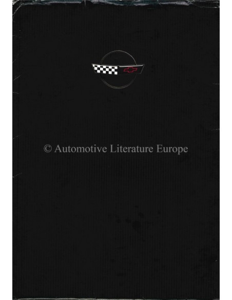 1994 CHEVROLET CORVETTE BROCHURE ENGELS (USA)