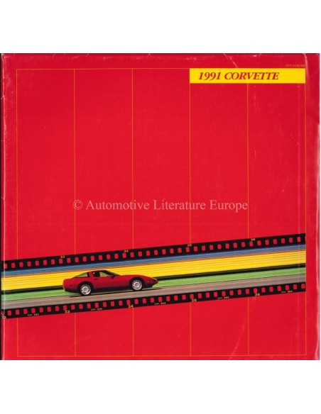 1991 CHEVROLET CORVETTE BROCHURE ENGELS (USA)