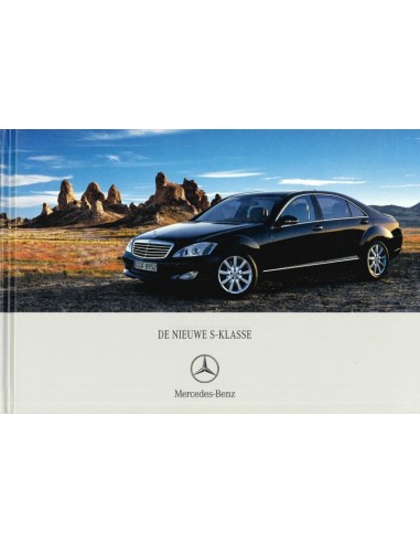 2005 MERCEDES BENZ S-KLASSE BROCHURE HARDCOVER NEDERLANDS