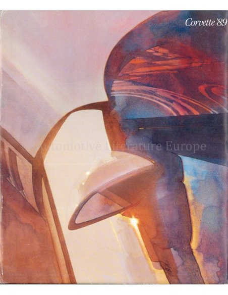 1989 CHEVROLET CORVETTE BROCHURE ENGELS (USA)