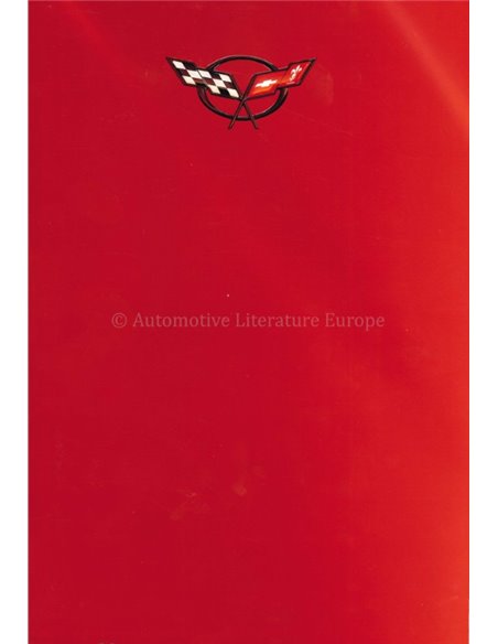 1998 CHEVROLET CORVETTE BROCHURE ENGLISH (USA)