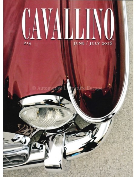 2016 FERRARI CAVALLINO MAGAZIN USA 213