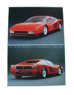 1984 FERRARI TESTAROSSA PROSPEKT 326/84