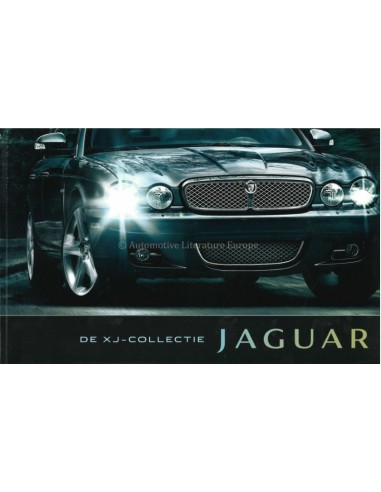 2009 JAGUAR XJ BROCHURE DUTCH