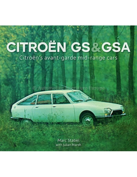 2021 CITROËN GS & GSA - MID-RANGE CARS - MARC STABÉL - BUCH - ENGLISCH