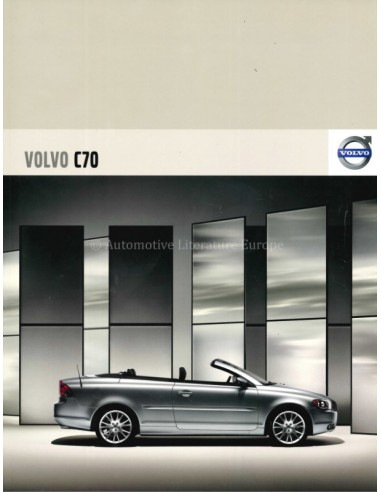 2007 VOLVO C70 COUPE / CONVERTIBLE BROCHURE NEDERLANDS