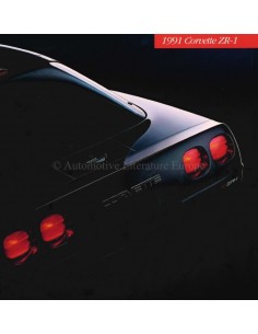 1991 CHEVROLET ZR-1 CORVETTE PROSPEKT ENGLISCH (USA)