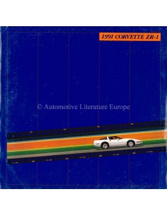 1991 CHEVROLET ZR-1 CORVETTE PROSPEKT ENGLISCH (USA) 2