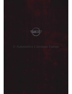 1993 CHEVROLET CORVETTE PROSPEKT ENGLISCH (USA)