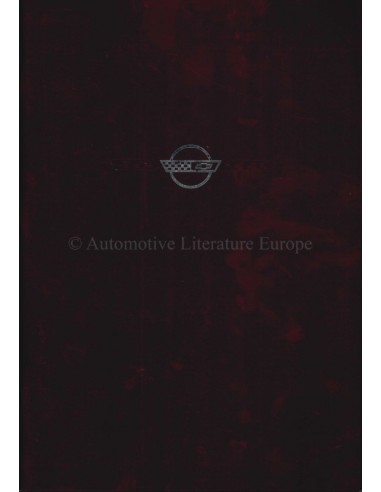 1993 CHEVROLET CORVETTE BROCHURE ENGLISH (USA)