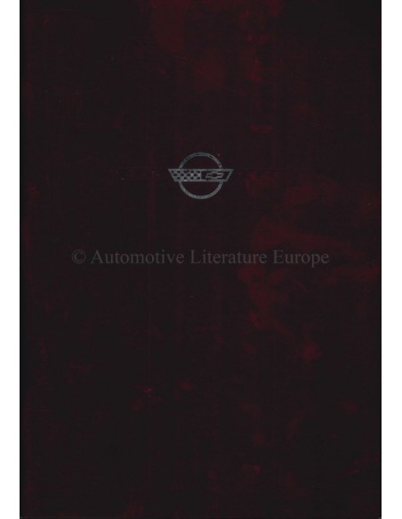 1993 CHEVROLET CORVETTE BROCHURE ENGLISH (USA)