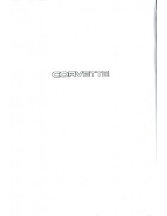 1993 CHEVROLET CORVETTE PROSPEKT ENGLISCH (USA) 2