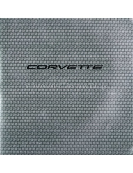 1999 CHEVROLET CORVETTE BROCHURE ENGELS (USA)