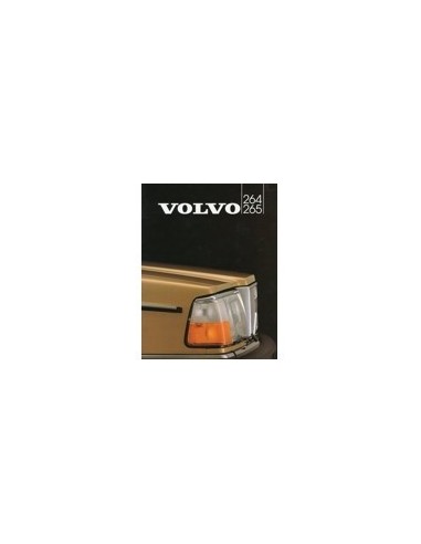 1982 VOLVO 264 265 BROCHURE NEDERLANDS