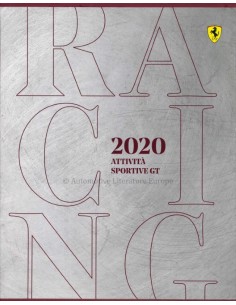 2020 FERRARI RACING ACTIVITIES JAARBOEK ITALIAANS / ENGELS