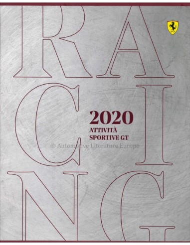 2020 FERRARI RACING ACTIVITIES JAHRBUCH ITALIENISCH / ENGLISCH
