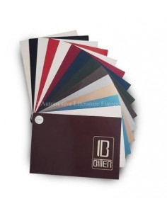 1981 BITTER SC COUPE PAINT COLOUR SAMPLES