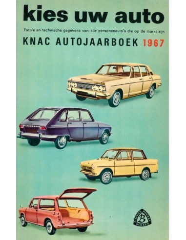 1967 KNAC AUTOJAHRBUCH NIEDERLÄNDISCH