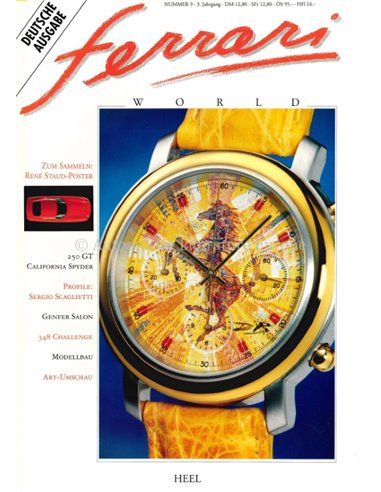 1993 FERRARI WORLD MAGAZINE 9 GERMAN