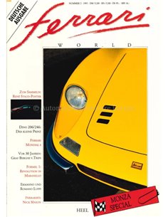 1991 FERRARI WORLD MAGAZINE 2 DUITS
