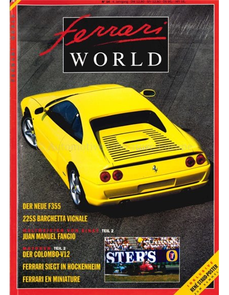 1994 FERRARI WORLD MAGAZINE 14 DUITS
