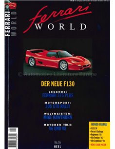 1994 FERRARI WORLD MAGAZIN 16 DEUTSCH