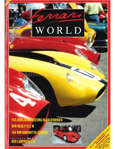 1994 FERRARI WORLD MAGAZINE 15 DUITS