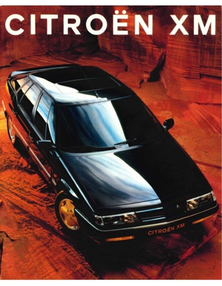 1993 CITROEN XM BROCHURE DUTCH