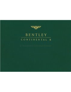  BENTLEY CONTINENTAL R - SPECIAL EDITION - IAN ADCOCK - BOOK 2