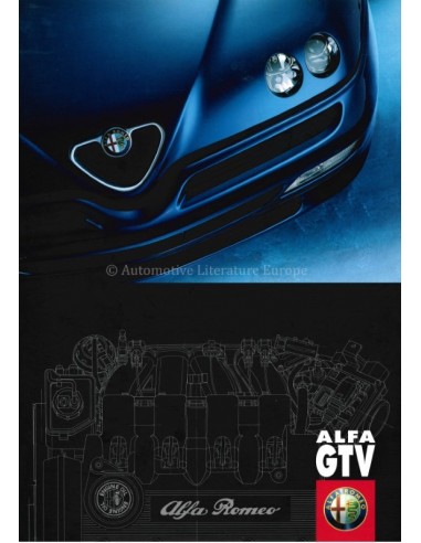 1998 ALFA ROMEO GTV BROCHURE NEDERLANDS