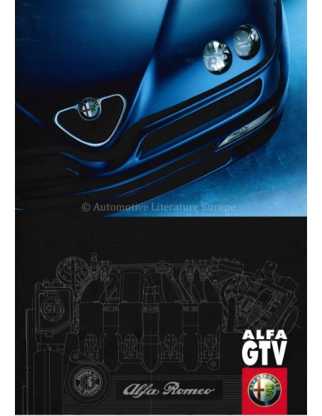 1998 ALFA ROMEO GTV BROCHURE NEDERLANDS