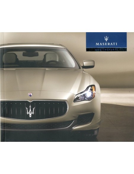 2013 MASERATI QUATTROPORTE VI PROSPEKT ENGLISCH (USA)