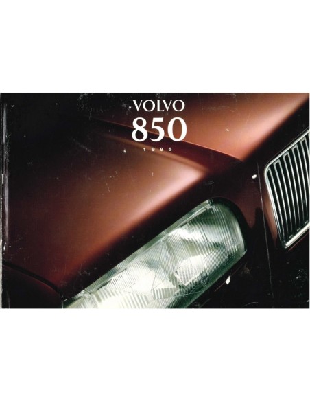 1995 VOLVO 850 OWNERS MANUAL DUTCH