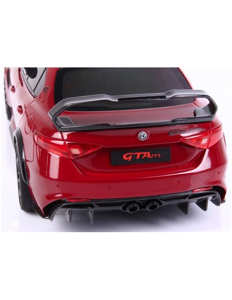 2015 ALFA ROMEO GIULIA GTAM ROSSO GTA BBR MODELCAR 1/390
