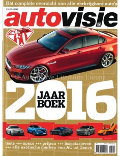 2016 AUTOVISIE JAARBOEK NEDERLANDS