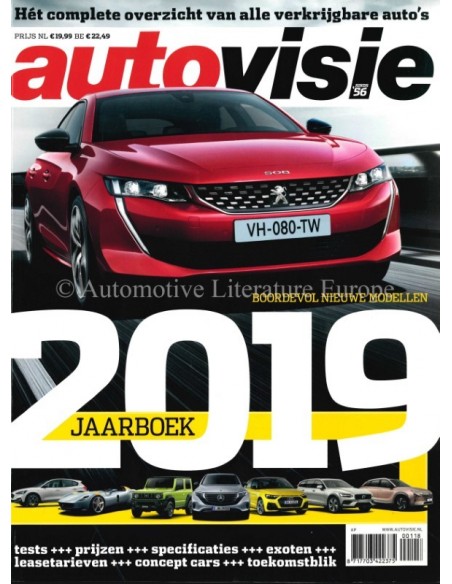 2019 AUTOVISIE JAHRBUCH NIEDERLÄNDISCH