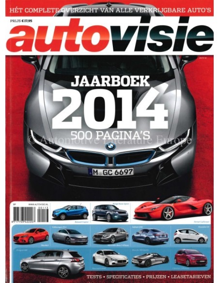 2014 AUTOVISIE JAHRBUCH NIEDERLÄNDISCH