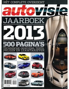 2013 AUTOVISIE JAARBOEK NEDERLANDS