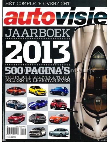 2013 AUTOVISIE JAHRBUCH NIEDERLÄNDISCH