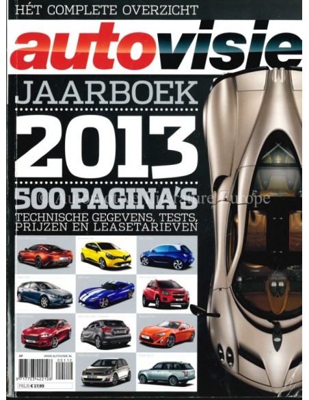 2013 AUTOVISIE JAHRBUCH NIEDERLÄNDISCH