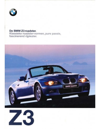 1997 BMW Z3 ROADSTER BROCHURE NEDERLANDS