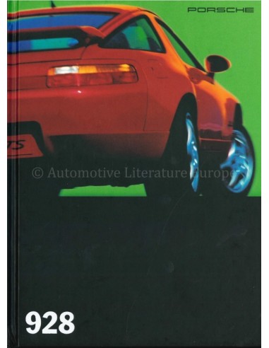 1995 PORSCHE 928 GTS HARDBACK BROCHURE GERMAN