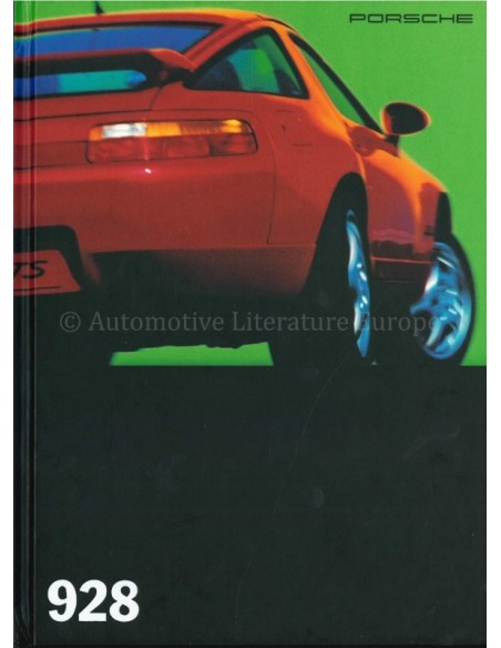 1995 PORSCHE 928 GTS HARDCOVER BROCHURE DUITS
