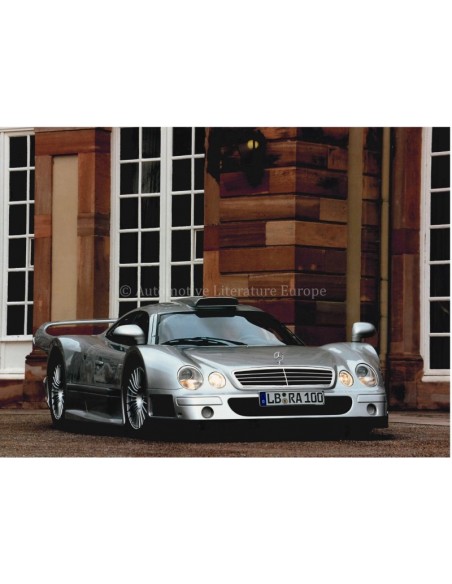 1999 MERCEDES BENZ AMG CLK GTR PRESSEMAPPE DEUTSCH
