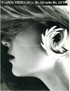 1991 LANCIA THEMA BROCHURE JAPANS